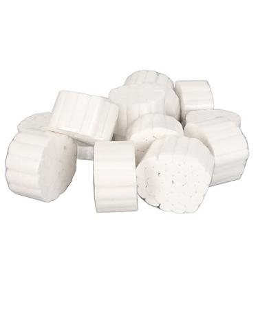 Toothed roller rolls dental gate rolls bloodstilling cotton wool 1000 nosebleed stopper 12 mm disposable dialysis cotton white textile disposable bathroom for bloody nose teeth mouth 3.8 cm