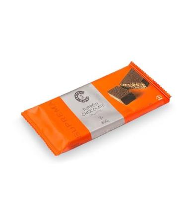Castillo de Jijona Nougat chocolat croustillant 200 g - Nougat traditionnel - Doux et croustillant - Sans gluten - Qualit supr me - Recette artisanale - Fabriqu en Espagne (Jijona)