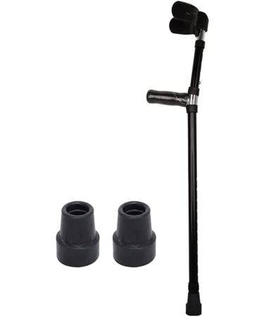 Adult Crutches Medical Forearm Crutches Aluminum Walking Crutches Non-Slip Ergonomic Cuff Arm Crutches Comfort Handle Crutches Convenient Independence 1pcs - Buy Online on GoSupps.com