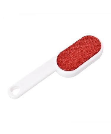 Fenteer 2x lint removal brush lint brush for clothing manual double -sided fabric brush animal hair remover for sofa/clothing/sweater