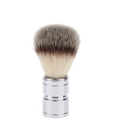 CSB Synthetic Shaving Brush - Nylon Brush Knot Chrome Metal Handle Heavy - Shaving Brushes for Men