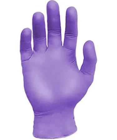 Biodegradable Nitrile Gloves Extra Large Size 100 Pack Disposable Eco-Friendly Compostable by Ronco Earth Latex & Powder Free 3.5 Mil (Violet Colour) XL - Buy Online on GoSupps.com