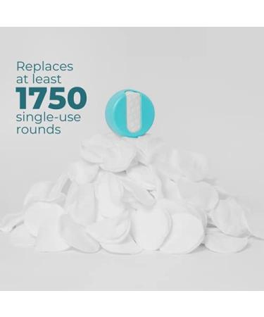 New Lastround Reusable Cotton Pads | Eco-Friendly Washable Sardmasal Pads in Blue | Made in Denmark - Buy Online on GoSupps.com