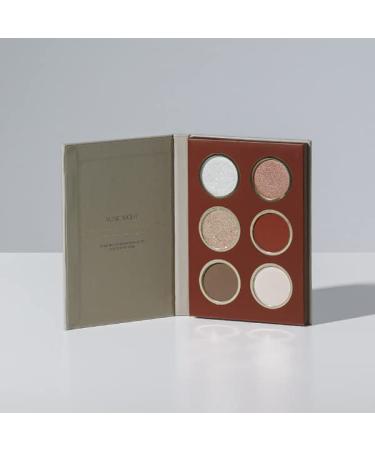 FreshO2 | Ripened Collection 6 Colors Eyeshadow Palette | Pigmented Eye Makeup With Velvety Texture | Made In Taiwan | Vegan Cruelty Free| WINE TONE |