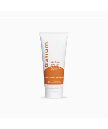 GALIUM Sunscreen Gel SPF 50+ 200ml | Professional Cosmetics | Facial and body use | Made in Spain