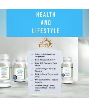 Miracle Oxy-Colon Intestinal Cleanser & Total Body Detox - Constipation Relief for Women & Men, Magnesium Oxide. Relieves Occasional Constipation and Bloating. 120 Capsules - Buy Online on GoSupps.com