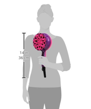 Bed Head Curls in Check 1875 Watt Diffuser Hair Dryer - Purple - Buy Online on GoSupps.com