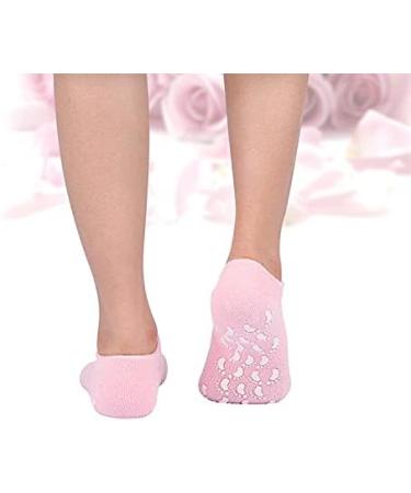 Yangwen Moisturizing Socks - Soft Essential Oil-Enriched Socks for Dry Cracked Heels (Pink) - International Shipping - Buy Online on GoSupps.com