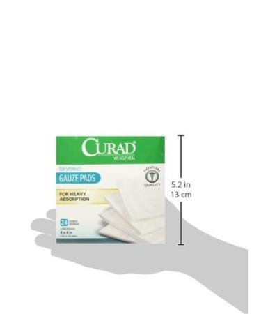 Cuard Post-Op Top Sponge Gauze Pads 4x4 Inch - Sterile and Absorbent - Buy Online on GoSupps.com