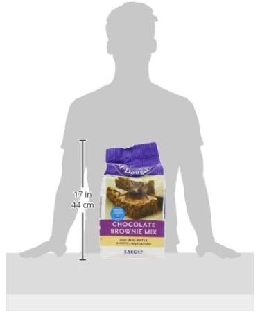 McDougalls Chocolate Brownie Dessert Mix 3.5 kg - Delicious and Easy to Make - Buy Online on GoSupps.com