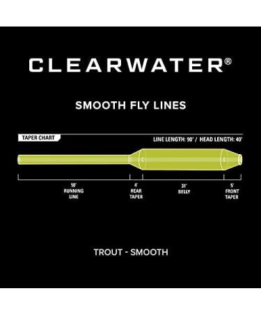 Orvis Clearwater Fly Line - Versatile 90-Foot Weight Forward 3-9WT