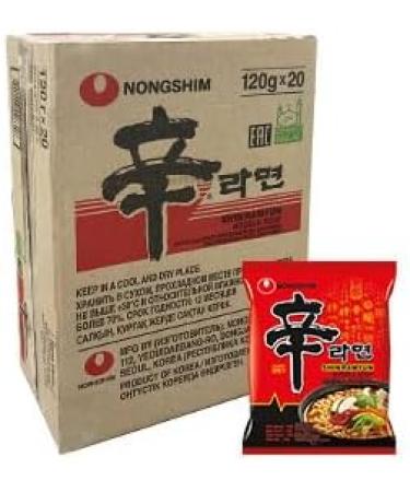 Shin Ramyun Gourmet Spicy Noodle Soup Instant Noodles - Nongshim - 120g - Buy Online on GoSupps.com