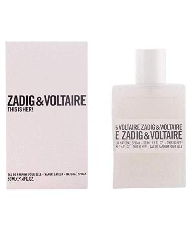 Zadig & Voltaire This is Her Eau de Parfum 1.6oz (50ml) Spray Oriental 1.6 Fl Oz (Pack of 1) - Buy Online on GoSupps.com