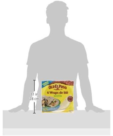 Old el paso Natural Wheat Wraps 350 g - Buy Online on GoSupps.com