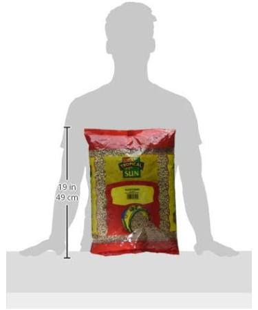 Tropical Sun Blackeye Beans 5kg - Premium Quality Beans for Cooking - Pack of 1 - Buy Online on GoSupps.com