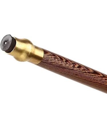 Canes Cane Elderly Crutches Solid Wood Walking Stick Walker T Handle Inlaid Copper Ring Length 88 cm According to Height Truncated by Yourself Selfless dedication - Buy Online on GoSupps.com