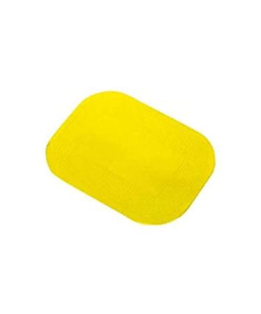 Dycem Non-Slip Mat Rectangular 14 cm Yellow Yellow 14 cm Diameter - Circular