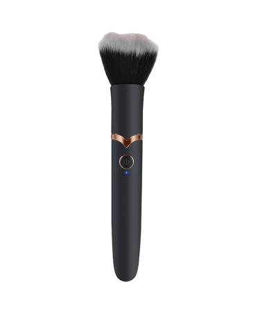 Lanlousy Cosmetics Makeup Blending Brush with 10 Vibration Frequencies for Quick Makeup Electric Makeup Puff Applicator