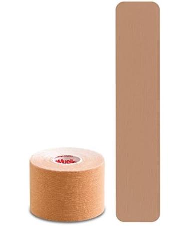 MUELLER Kinesiology Tape Pre-Cut Strips - Beige | Sports Medicine | International Shipping Available - Buy Online on GoSupps.com