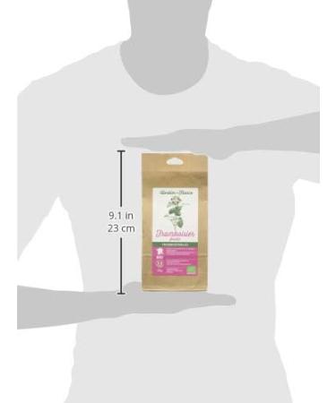 L'herbier de France Raspberry Leaves Organic Kraft Bag 25g - Buy Online on GoSupps.com