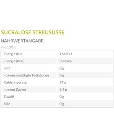 Borchers Sucralose Trial Package - 2 x 300g Crystalline Sweetener 75g Granulated Sweetener & 300 Tablets - International Shipping Available - Buy Online on GoSupps.com