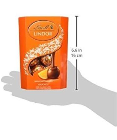Lindt Lindor Milk Orange 200g - Pack of 2 - Buy Online on GoSupps.com
