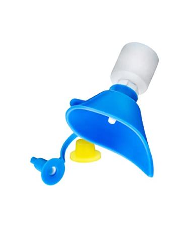 Peermax Drop Right 2 in 1 | Eye Drop Guide + Wash Cup | Works with Most Eye Drop Bottles | Made Easy and Convenient for All Ages| Reusable and Hand Washable