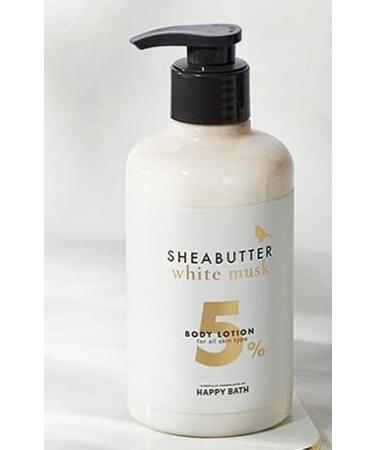 Vta Happy Bath Shea Butter Body Lotion - White Musk Flavor 500ml | Moisturizing Skincare for All Skin Types - International Shipping Available - Buy Online on GoSupps.com