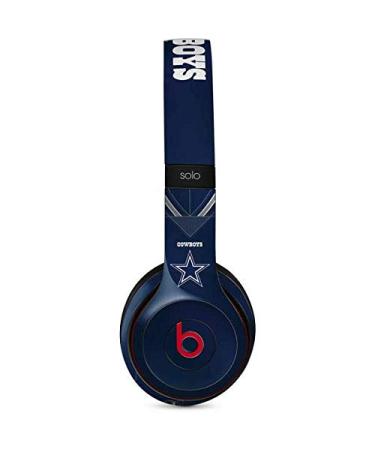 Skinit Decal Audio Skin Compatible with Beats Solo 3 Wireless - Officially Licensed NFL Dallas Cowboys Team Jersey Design