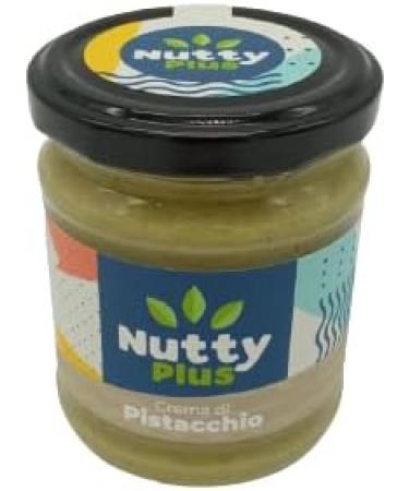 NuttyPlus Pistachio Cream - Intense flavor and creamy texture - 40% pure pistachio - Breakfast snacks and pistachio sweets - Delicious and nutritious - Premium quality - Charming Green - Buy Online on GoSupps.com