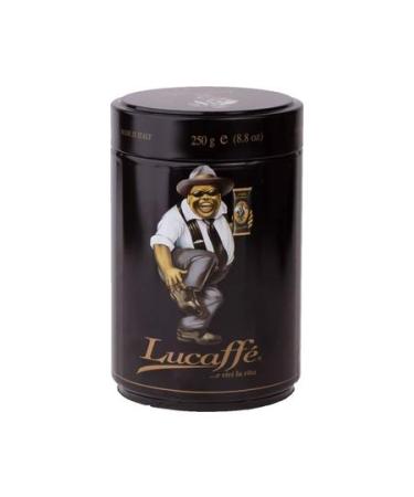 LUucaff Mr. Exclusive Arabica Coffee Beans Steel jar 250 gr preserves Aroma Coffee Beans Arabica Origin South America Asia Africa. Coffee Beans Sweet Taste Italian Artisan Roast