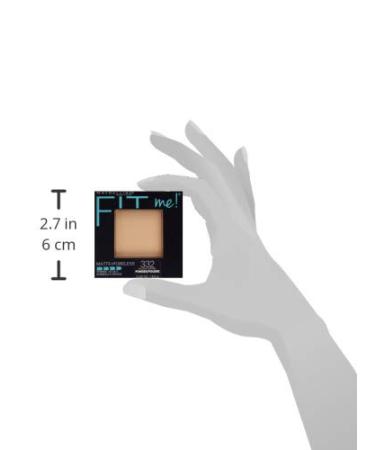 Maybelline Fit Me Matte + Poreless Pressed Face Powder Makeup Golden Caramel - Pack of 2 - Buy Online on GoSupps.com