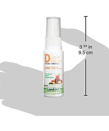 Vitamin D3 Spray - 1000 IU per Spray - 120 Doses Boost Your Immune System - Support Your Bones Sugar Free Non-GMO Gluten Free - Made in Canada PACK OF 2 BOTTLES 20 ml (Pack of 2) - Buy Online on GoSupps.com