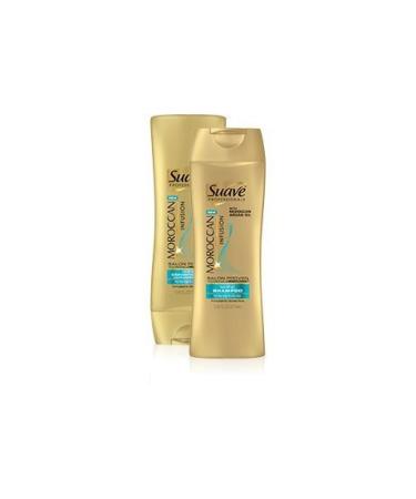 Suave Professionals Moroccan Infusion w/Morracan Argan Oil Shine (1) Shampoo & (1) Conditioner 12.6 Oz Each