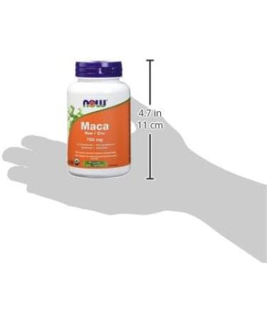 NOW Supplements Maca Extract 750mg Vegetable Capsules 90 Count - Buy Online on GoSupps.com