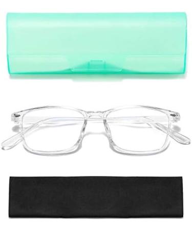 Buy Suertree Blue Light Filter Distance Glasses - Lightweight Myopia Glasses for Men & Women | Clear -6.0 Diopter Fashion Eyewear - Buy Online on GoSupps.com