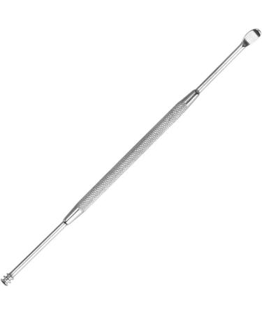 Silver Ear Pick Earwax Removal Metal Ear Cleaner Ear Pick Ear Spoon Earwax Curette Remover Earpick Tool Earwax Removal Products Ear Care