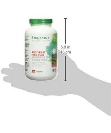 Organika Red Yeast Rice Plus- Plant Sterols Cholesterol Support- 180vcaps - Buy Online on GoSupps.com