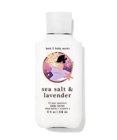 Bath and Body Works Sea Salt & Lavender Gift Set - 10 oz Shower Gel & 8 oz Lotion - Nourishing Body Care for All Skin Types - Buy Online on GoSupps.com