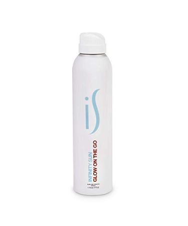 Infinity Sun  Glow On The Go  Sunless Tanning Spray  3.4 Oz 3.40 Ounce (Pack of 1)