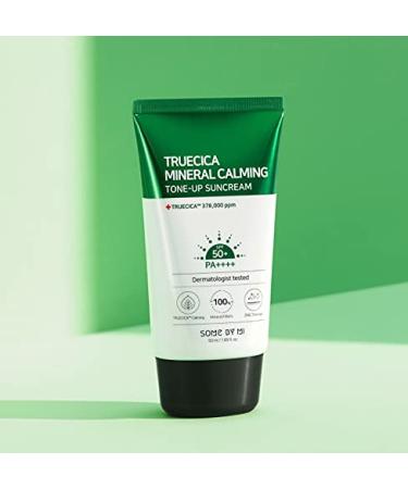  Somebymi Truecica Mineral Calming Tone-Up Suncream SPF 50+ PA++++ - Brightening UV Protection 50ml | K-Beauty International Shipping - Buy Online on GoSupps.com