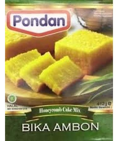 PONDAN BIKA AMBON/HONEYCOMB CAKE MIX (412g) - Buy Online on GoSupps.com