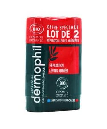 Dermophil Indian Lip Repair Organic 2 x 4 g