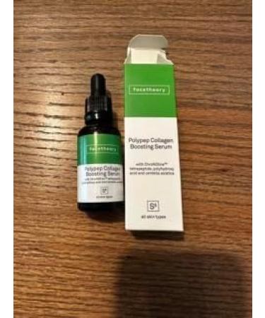 facetheory PolyPep Collagen Boosting Serum S8 - Centella Asiatica Based Face Serum Retinol-Free Face Lift Collagen Peptide Serum Vegan and Cruelty-Free Made in the UK | 30ml - Buy Online on GoSupps.com