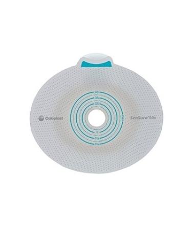 SenSura Mio Click Skin Barrier - Item Number 10522BX - 3/8"-2-1/8" (10-55 mm) Blue Cut-to-fit - 5 Each / Box