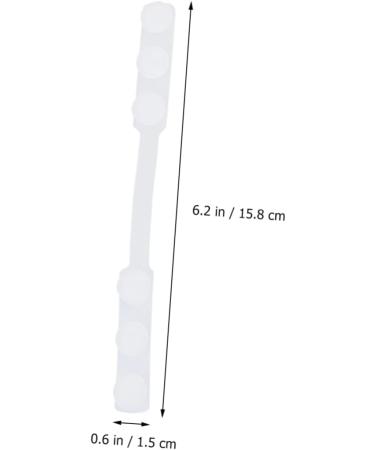 Fomiyes 16 STK Ear Protection Hooks - Adjustable Mask Extension Straps for Comfortable Fit - 15.8x1.5cm - Buy Online on GoSupps.com