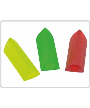 Writing grips Writing grip triangular 3 pieces colorful
