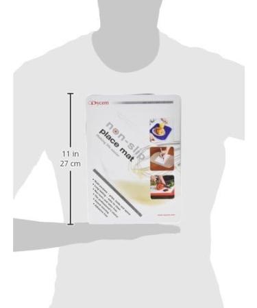 Dycem Non-Slip Pad 25x18cm - Silver - Grip Assistance for Cups & Plates - Buy Online on GoSupps.com
