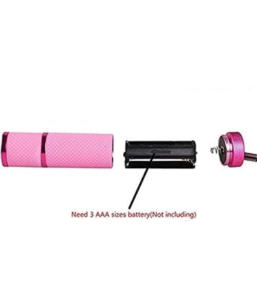 Meitawilltion 9 LED Mini UV Nail Dryer for Gel Nails - Portable Pink Nail Lamp for Nail Art - Buy Online on GoSupps.com