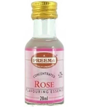 Preema | Rose Flavouring Essence 12X28ml X 12 Trays (144 Bottles) | Prefect For Baking | Halal | Premium Quality - Buy Online on GoSupps.com
